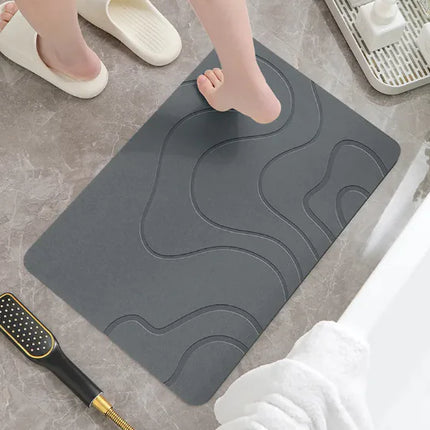 Non-Slip Diatomite Bath Mat