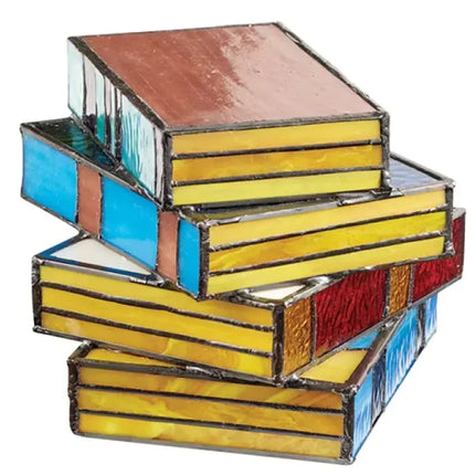 Stacked Books Decorative Desk Lamp