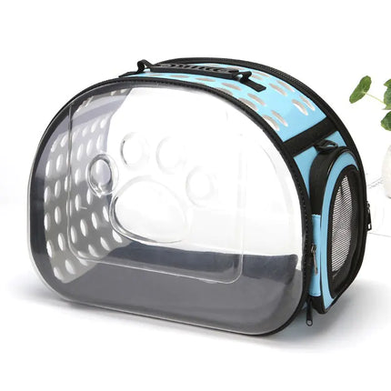 Transparent Pet Backpack for Cats and Dogs, Portable