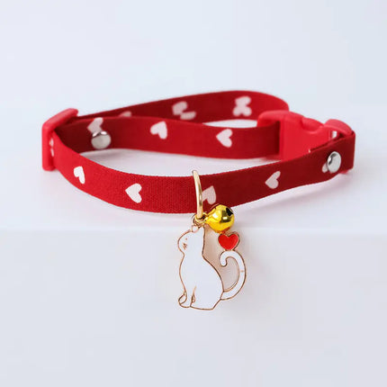 Pet Collar with Bell for Cats and Dogs