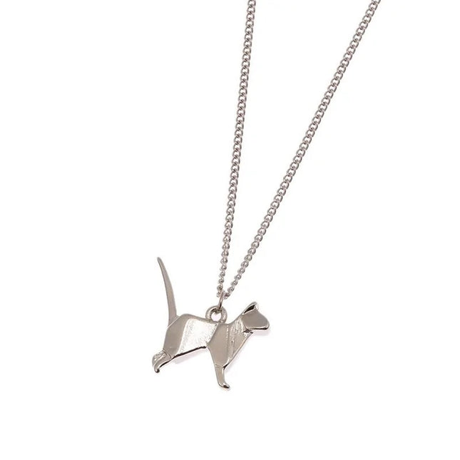 Origami katten ketting