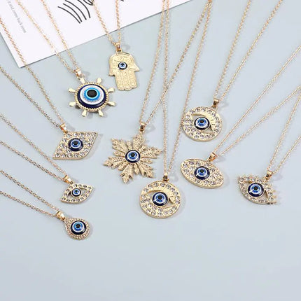 Turkse Blauwe Oog Ketting