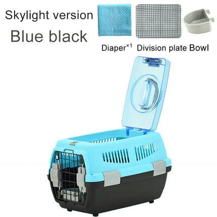 Portable Pet Airline Carrier for Dogs and Cats