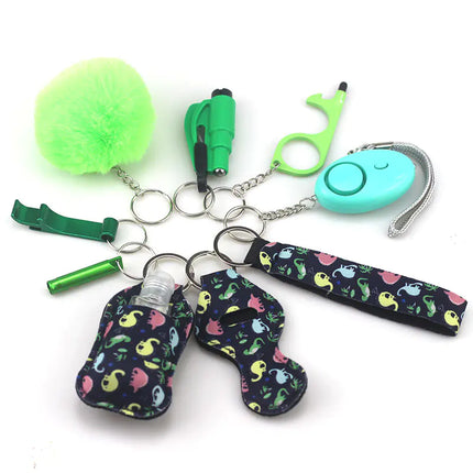 Set van 10 Sleutelhanger Accessoires