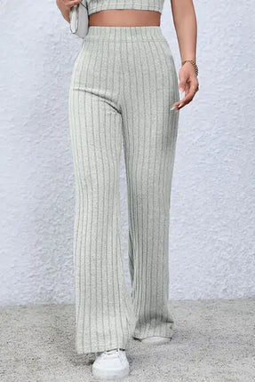 High Waist Flared Pants