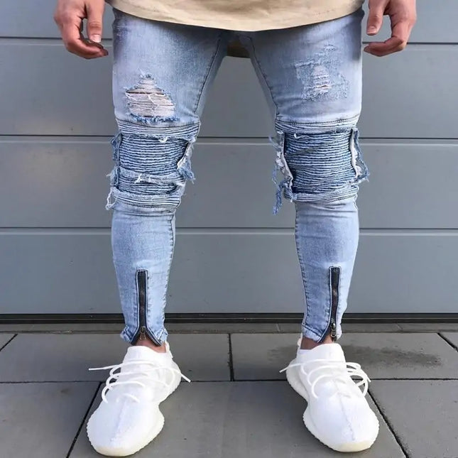Versleten jeans