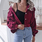 Burgundy Zonder rits / XL