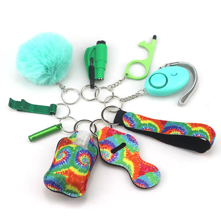 Set van 10 Sleutelhanger Accessoires