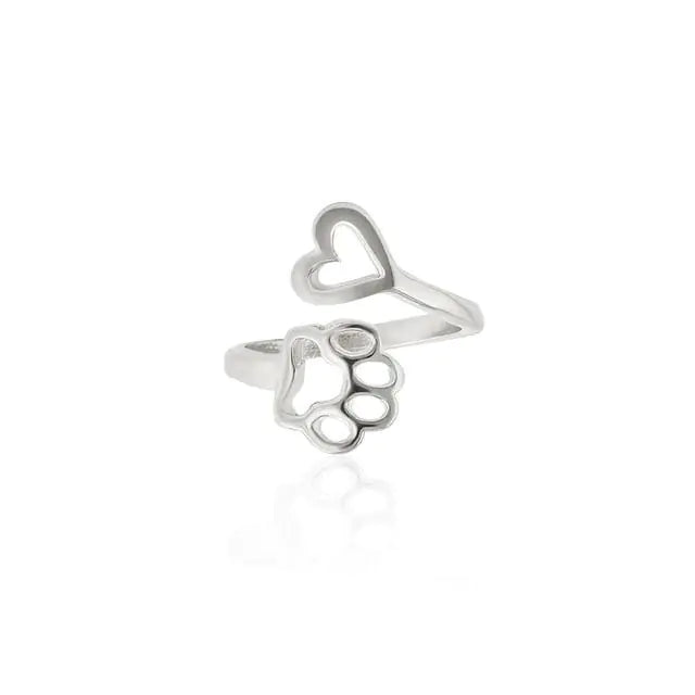 Ring met pootje