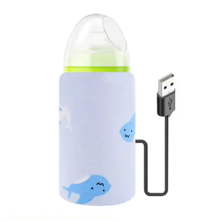 Draagbare USB-babyflessenwarmertas