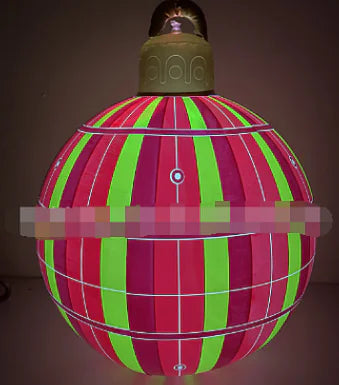 Kerst decoratie ballonnen voor buitengebruik