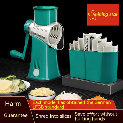 Multifunctionele handroller groentehakker
