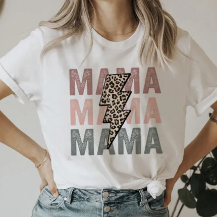 Lief schattig letters T-shirt