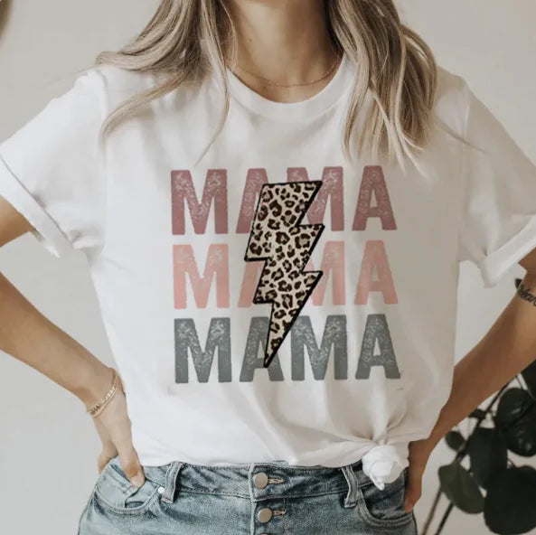 Lief schattig letters T-shirt