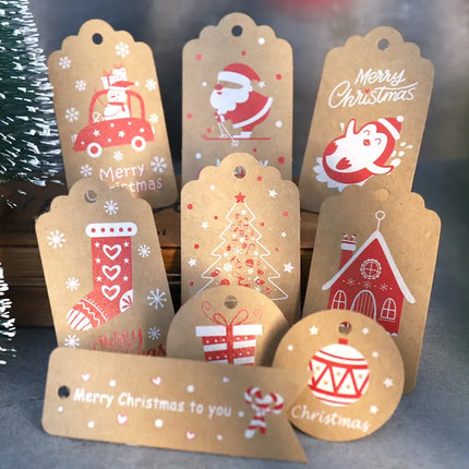 Kerstman Kerstcadeaulabels