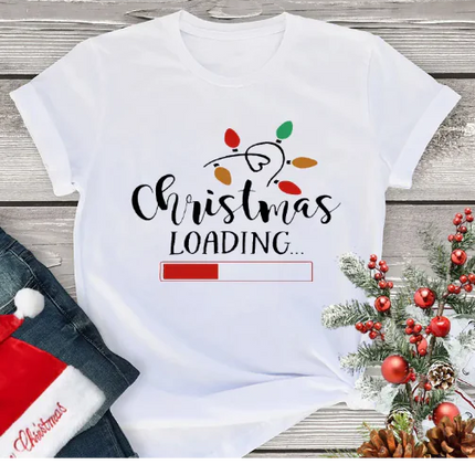 Casual kerst T-shirt