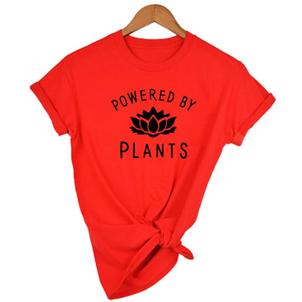 Veganistisch T-shirt met ronde hals voor dames