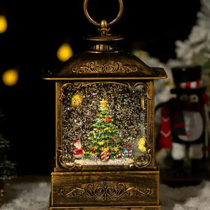 Christmas Decoration Crystal Lamp Music Box