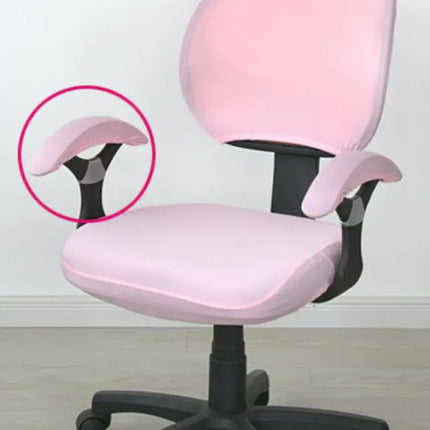 Computer Chair Cover with Floral Design for Office