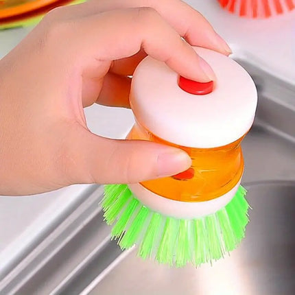 Automatische vloeistofvulborstel voor het wassen van keukenpotten