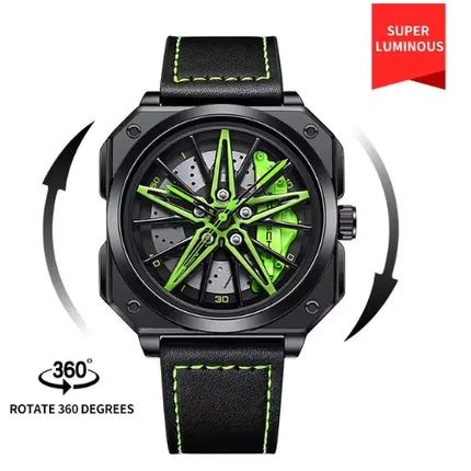 360° Rotatie Horloge