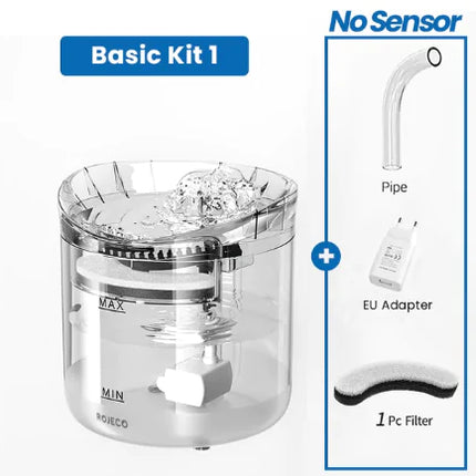 Automatische kattenfonteinfiltersensor