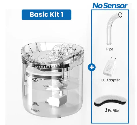 Automatische kattenfonteinfiltersensor