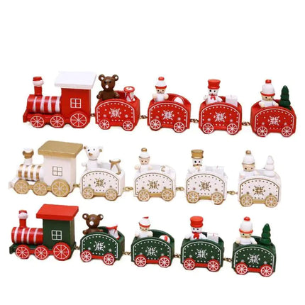 Christmas Ornament Christmas Wooden Train