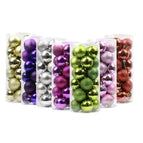 Bag ball 8cm a pack of 6 mixed