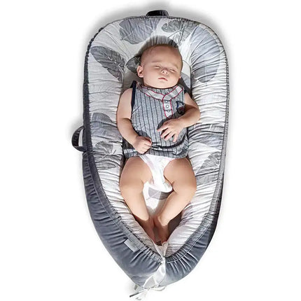 Compact Draagbaar Baby Nestje - Comfort voor Onderweg