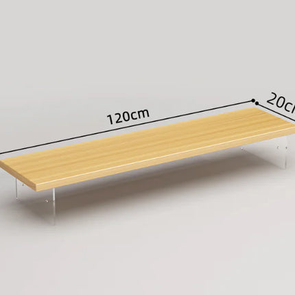 Acrylic & Wood Desktop Organizer Stand