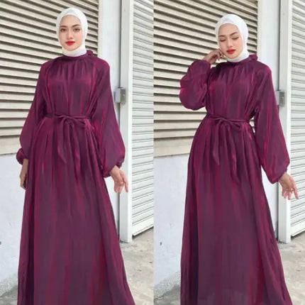 Abaya Hijab Jurk met Mouwen