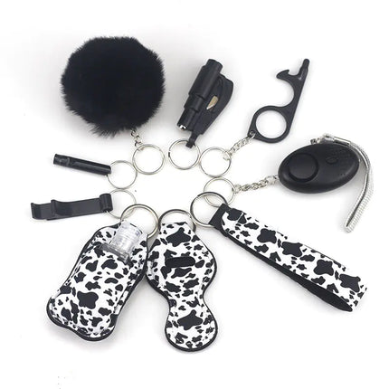 Set van 10 Sleutelhanger Accessoires