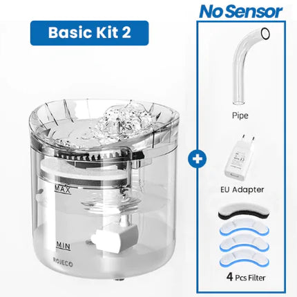 Automatische kattenfonteinfiltersensor