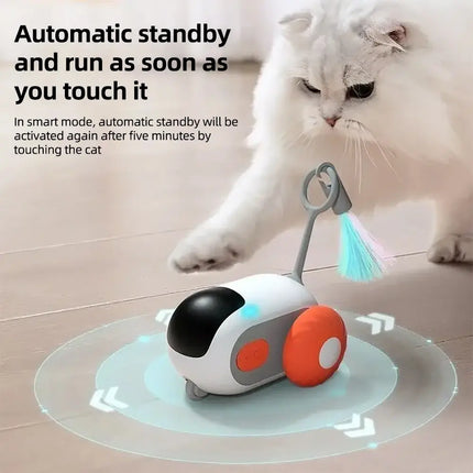 Slim kattenspeelgoed met automatische afstandsbediening – interactieve huisdierbenodigdheden