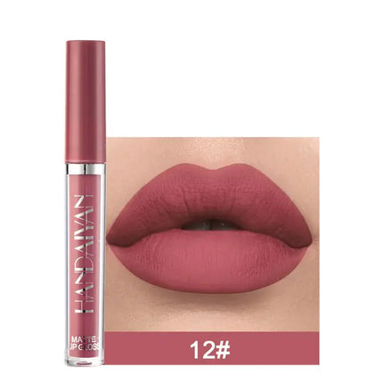 6-delige matte fluwelen lipglossset
