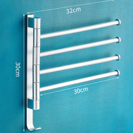 Draaibare Handdoekhouder van Aluminium
