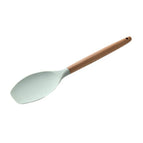 Green flat head shovel