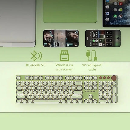 Retro Typemachine Bluetooth Toetsenbord 2