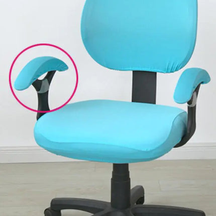 Computer Chair Cover with Floral Design for Office