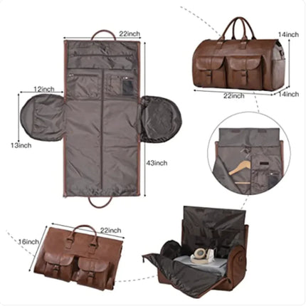 Converteerbare reiskledingtas en handbagage