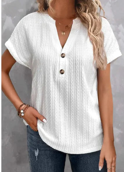 V-hals T-shirt