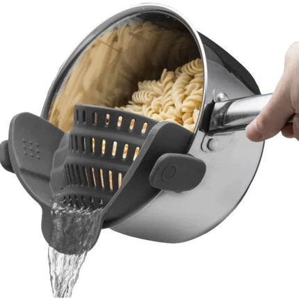 Siliconen gootsteenzeef met brede opening