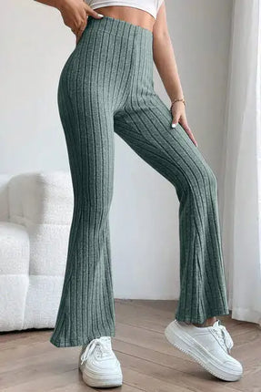 High Waist Flared Pants