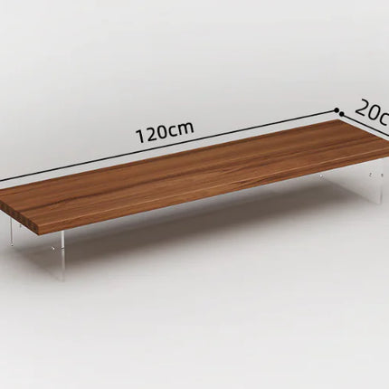 Acrylic & Wood Desktop Organizer Stand