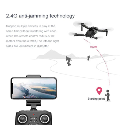 Mini opvouwbare luchtcamera drone