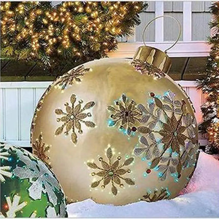 Kerst decoratie ballonnen voor buitengebruik