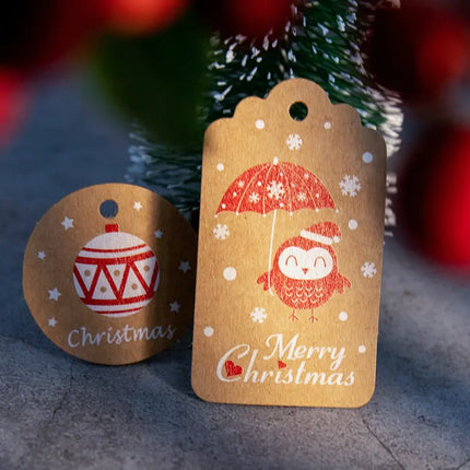 Kerstman Kerstcadeaulabels