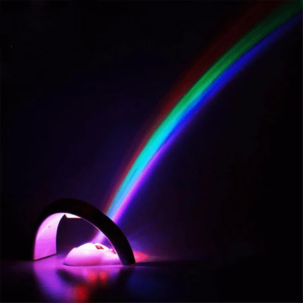 Regenboog nachtlamp projector