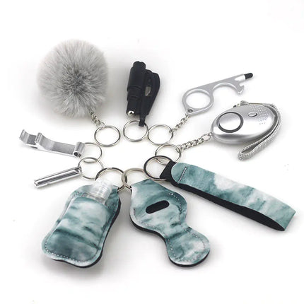 Set van 10 Sleutelhanger Accessoires